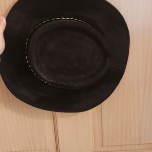 Pigalle Black Felt Western Cowboy Hat 6 7/8